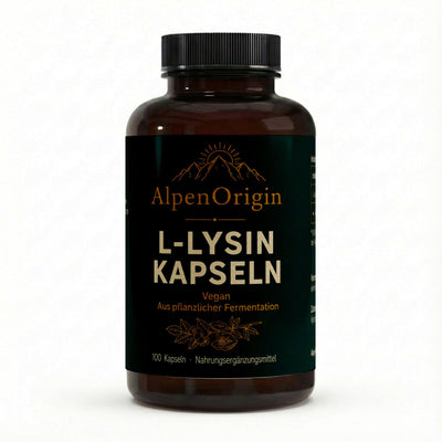 Eine Dose L-Lysin - Kapseln