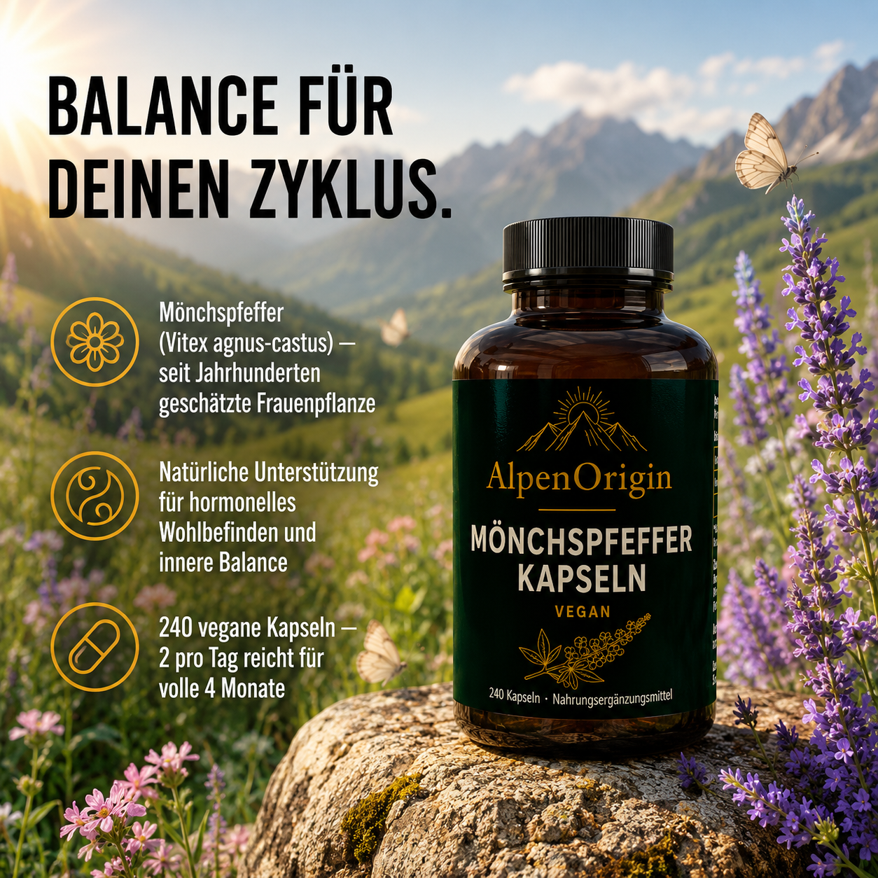 Mönchspfeffer vegane Kapseln