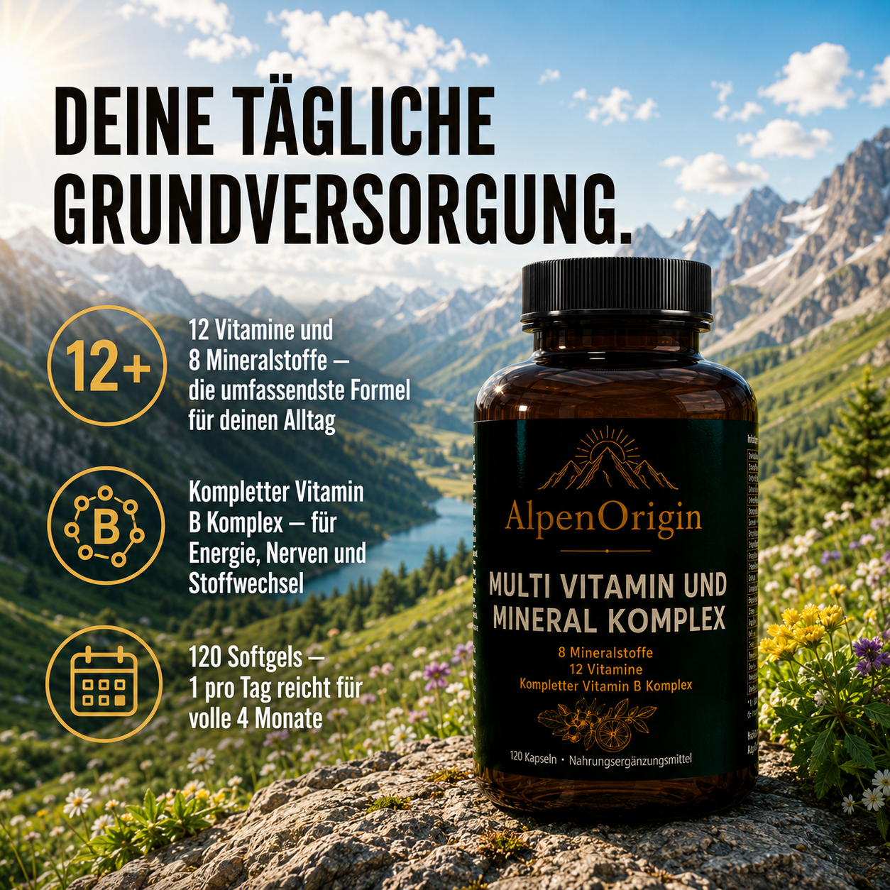 Multivitamin und Mineral Komplex