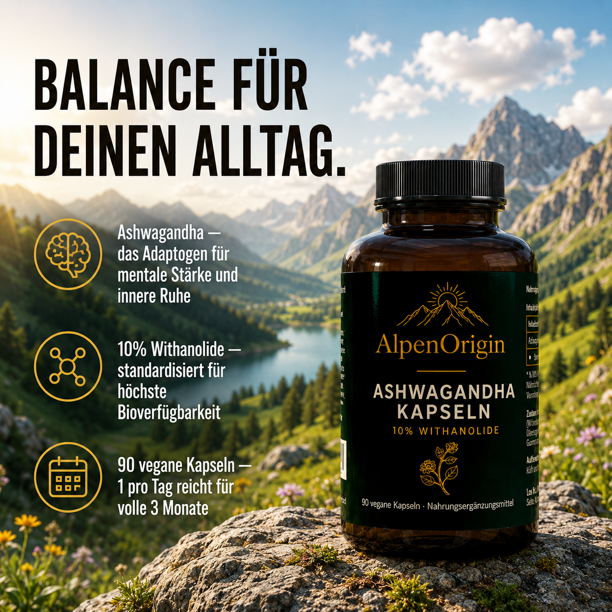 Ashwagandha vegane Kapseln