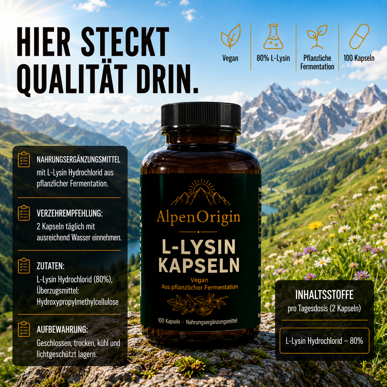 L-Lysin - Kapseln