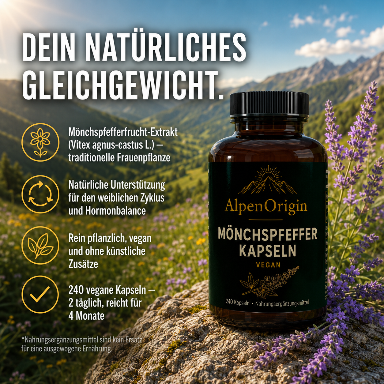 Mönchspfeffer vegane Kapseln
